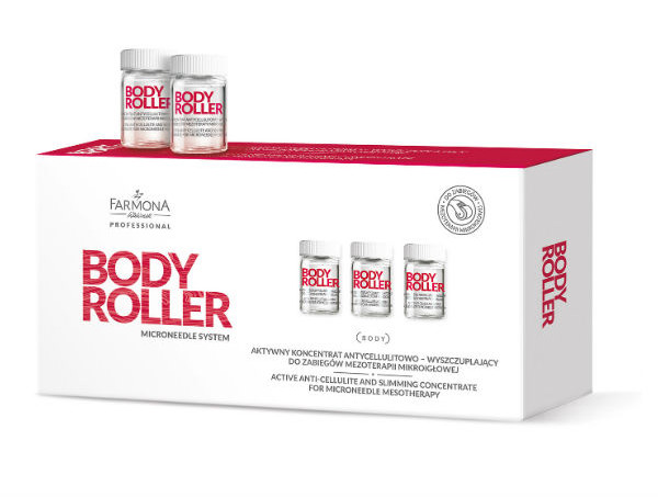 BODY ROLLER AKTYWNY KONCENTRAT ANTYCELLULITOWO – WYSZCZUPLAJĄCY DO ZABIEGÓW MEZOTERAPII MIKROIGŁOWEJ